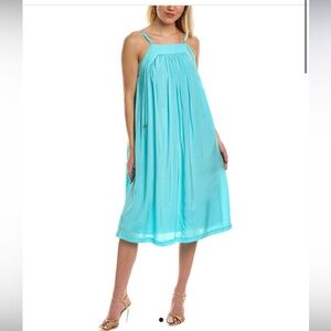 Trina Turk Turquoise Floret Dress XS